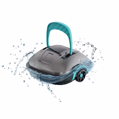 Bestway Robot piscine sans fil Platy nettoyage fond plat 18 m² max