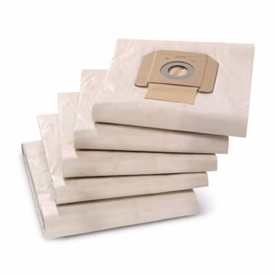 Paquet de 5 sacs filtrants papier pour aspirateur NT 65 NT 70 – KÄRCHER – 69042850