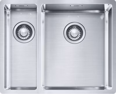 Evier Franke Box BXX160-34-16 – Inox Lisse – Vidage : Manuel