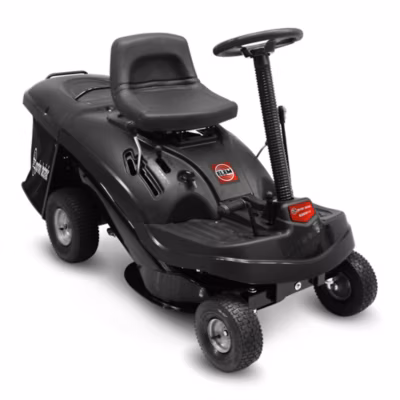 Rider autoporté 196cc – 61 cm – 4 vitesses Bac récolteur 150L – Elem Garden