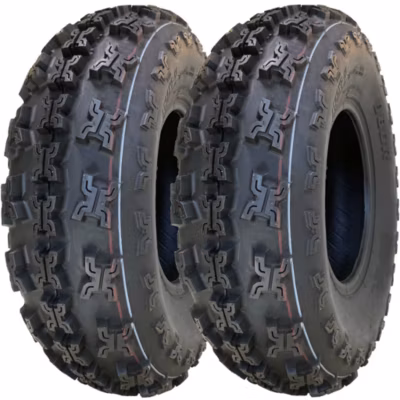 Pneus 22×7.00-10 Slasher pour quad (ATV) WP01 OBOR Race, 6 plis, homologués pour la route (jeu de 2)