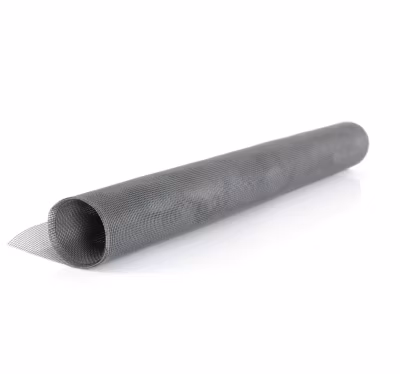 Toile Moustiquaire PVC – 1.40 x 5m – Gris Anthracite – Rouleau Moustiquaire Anti Insectes