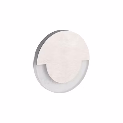 Applique LED escalier Rond 70mm 1,3W AC220-240V Acier inoxydable SOLA – Blanc Chaud 3000K