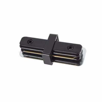 Connecteur en I pour rail monophasé noir – Iconic