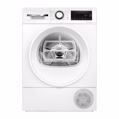 Seche-linge – Pompe a chaleur – BOSCH Série 6 – WQG133DTFR – 8 kg – Induction – 60 cm – Classe A++ – Blanc