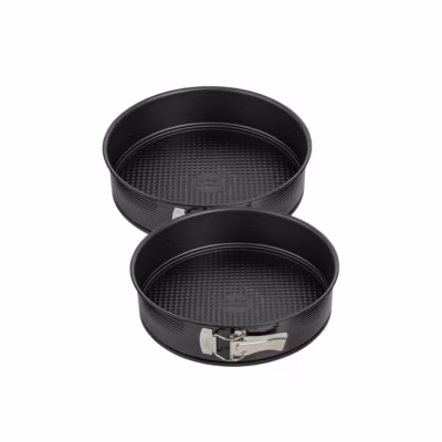 Ensemble de 2 Moules à manqué à charnière 26 cm Zenker Black Metallic