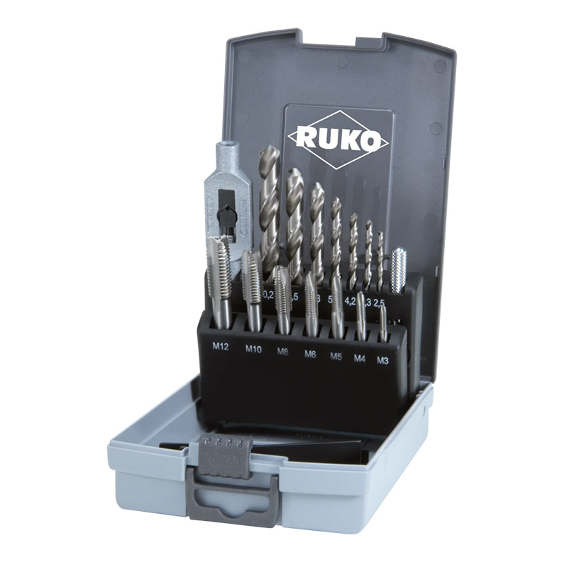 COFFRET TARAUDAGE 15PCS M3-12