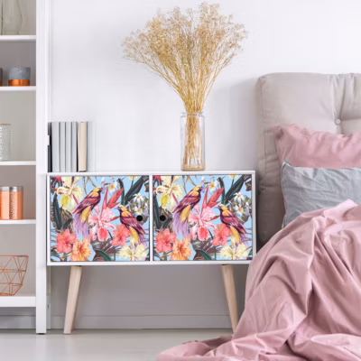 Sticker meuble tropical meili 40 x 60 cm