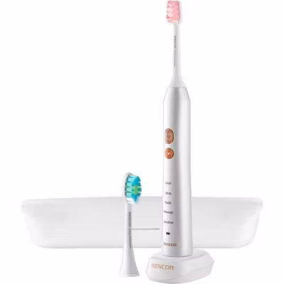 Brosse à dents électrique Sencor SOC 3313PW beige 5 modes 48 000 oscillations