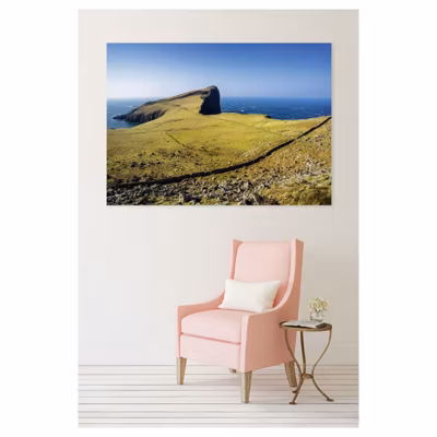 Tableau toile en kit POINTE ECOSSE 180 x 130 cm – Toile textile sans PVC, Made in France par Scenolia