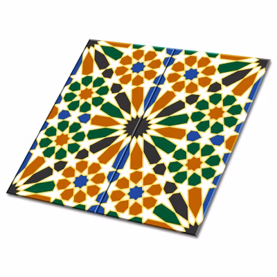 Carreaux vinyle Tulup 30×30 cm Motif cubain 9 pcs