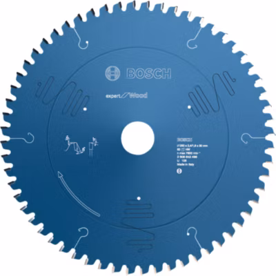 Lame Scie Circulaire Expert Bois 165X20X2,6mm, 24D