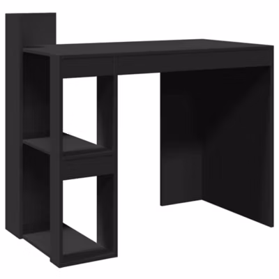 Bureau noir 103,5×56,5×94 cm bois d&rsquo;ingénierie vidaXL