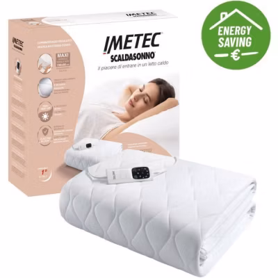 Surmatelas chauffant Imetec Adapto Maxi 1 place 195×90 cm 150 W 6 temperatures