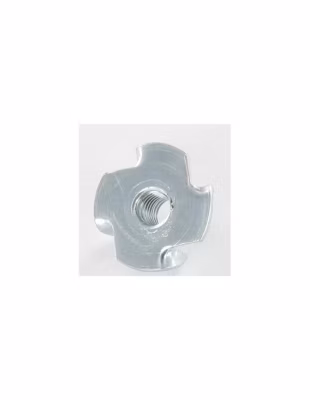 Ecrou griffe M6 Diamètre 17 H8 Acier zingué – 1 pièce