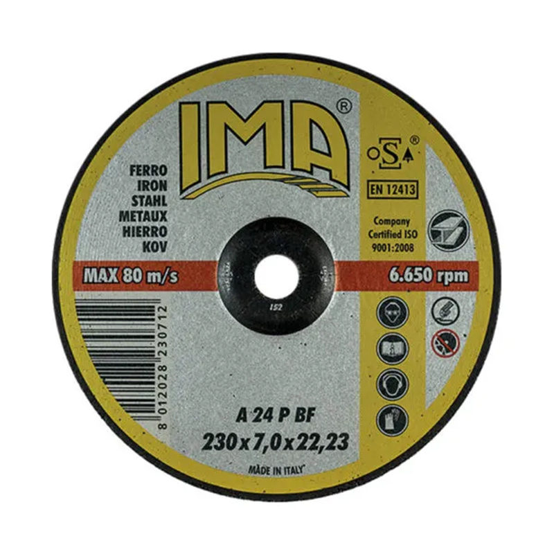 DISQUE A EBARBER METAUX PRO SERIES Ø125X6