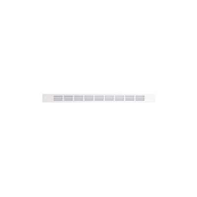 Grille plat interieur simple 475x20mm blanc – RENSON – 10439