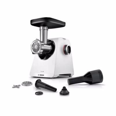 Hachoir à viande 500w blanc Bosch MFWS607W série 6