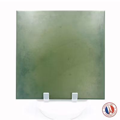 Carrelage sol / mur effet ciment uni vert 20×20 cm 1900 VERDE