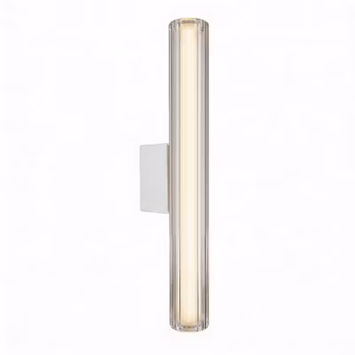 Applique murale LED CCT 45 cm blanc Linea pour miroir salle de bain IP44 lumière réglable 3000K 4000K 6000K