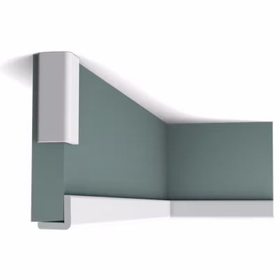 CX134 Profil multifonctionnel Orac Decor – 3x3x200cm (h x p x L) – moulure décorative polymère A l&rsquo;unité