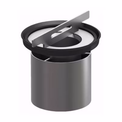 Europoint – Siphon en inox – ACO –       Modèle bas – Sortie verticale