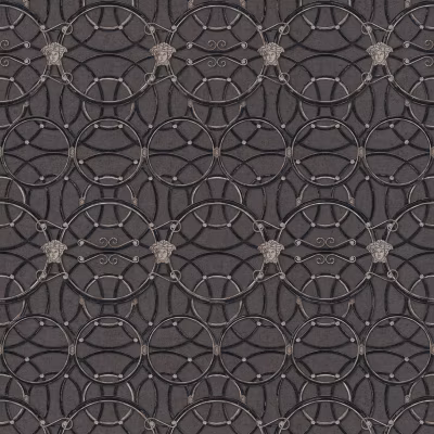 Profhome 370494-GU Papier peint baroque lisse subtilement chatoyant 7,035 m2