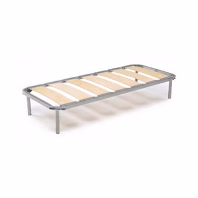 Sommier simple Arthurista, Sommier orthopédique à lattes larges, 100% Made in Italy, 80x190h 31 cm