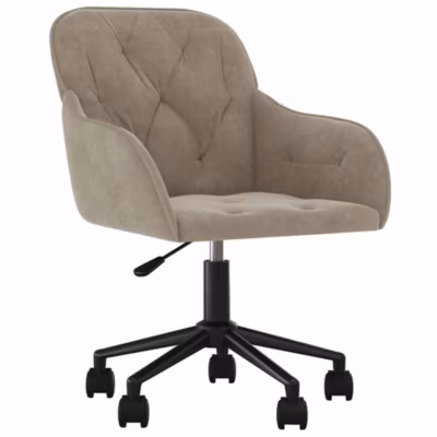 vidaXL Chaise Pivotante de Bureau Chaise d&rsquo;Ordinateur Fauteuil Pivotant de Bureau Siège de Bureau Meuble de Bureau Intérieur 34486