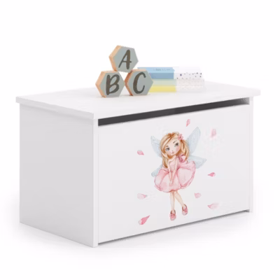 Coffre à jouets Daria – Espace de rangement sûr et élégant pour la chambre d&rsquo;enfant