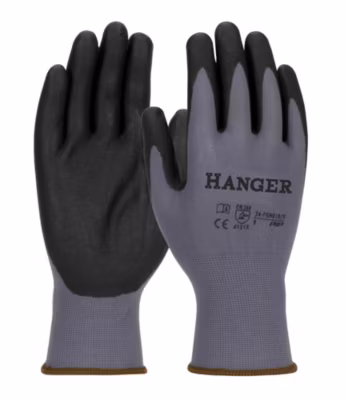 Gants de travails H-Dex T 09 enduit nitrile en paire de 3 – HANGER – 300020