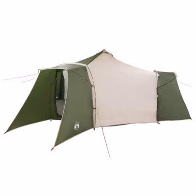 Tente Tipi avec toit Vert 492 x 492 x 275 cm taffetas vidaXL