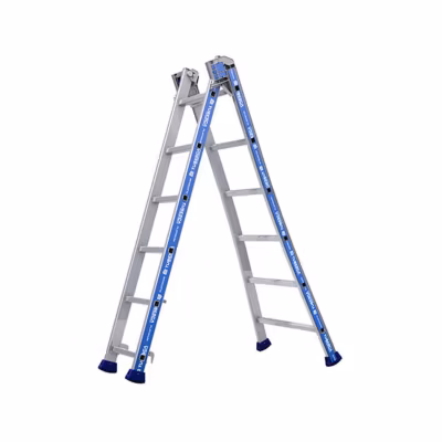 Echelle transformable 2 plans 2×6 marches – Hauteur travail max 3,82m – 2442606