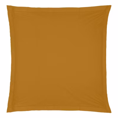 1 Taie d&rsquo;oreiller percale de coton uni Harmonie