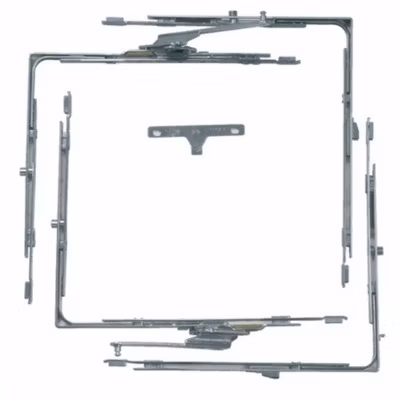 Boite de base de coulissant à translation EV1 droite finition argent – FERCO – K-14191-00-R-1