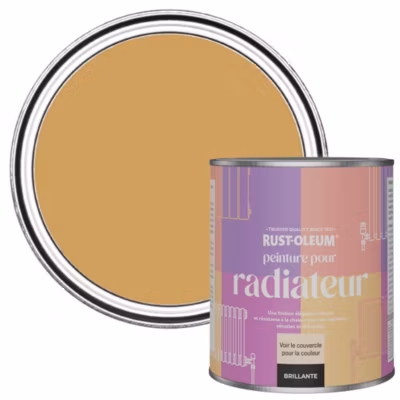 Peinture Jaune pour Radiateur, Finition Brillante – RUST-OLEUM – Dijon 750ml