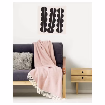 Poster intissé minimaliste JAPANDI 50 x 50 cm – Décoration intérieure HD