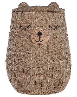 Panier enfants Ours en peluche FULAN Herbier marin Naturel