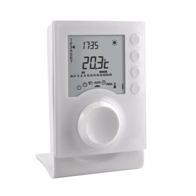 Thermostat d&rsquo;ambiance sans fil programmable pour chauffage central TYBOX 1137