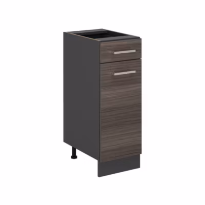 Vicco Meuble cuisine Gris noble 30cm sans PT