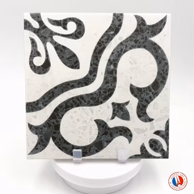 Carrelage sol / mur effet terrazzzo coloré à motif 20×20 cm STRACCIATELLA TEGOLE
