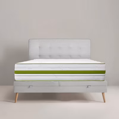 Matelas ZOULA 140×190 cm, réversible mémoire de forme, ferme, indépendance du couchage, certifié OEKO-TEX, épaisseur 30 cm