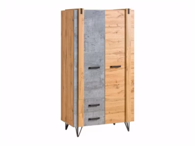Armoire Domdele 100, Nombre d&rsquo;étagères: 1, 187x90x56cm