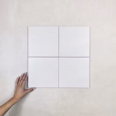 Carrelage Imitation Carreaux de Ciment LA MADELEINE 20×20 Opaline – Les Carreaux de Jean