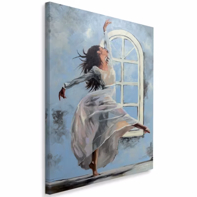 Cadre déco, Ballerine dansante 70×100 cm