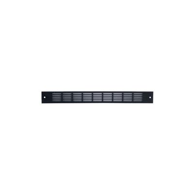 Grille plate 488 375x30mm noir – RENSON – 17376