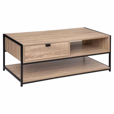 Table basse Effet chêne naturel Aliaj – 5Five