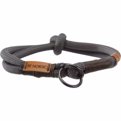 Collier M D 45 cm réducteur de traction gris foncé pour chien