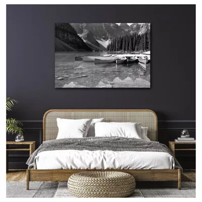 Tableau toile en kit CANADA NB 140 x 95 cm – Toile textile sans PVC, Made in France par Scenolia