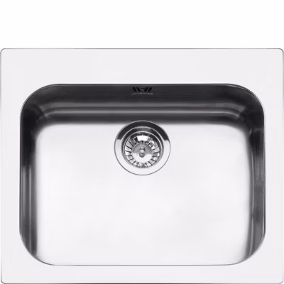 Évier Smeg VS50P3 Acier inoxydable 58 cm 1 bac